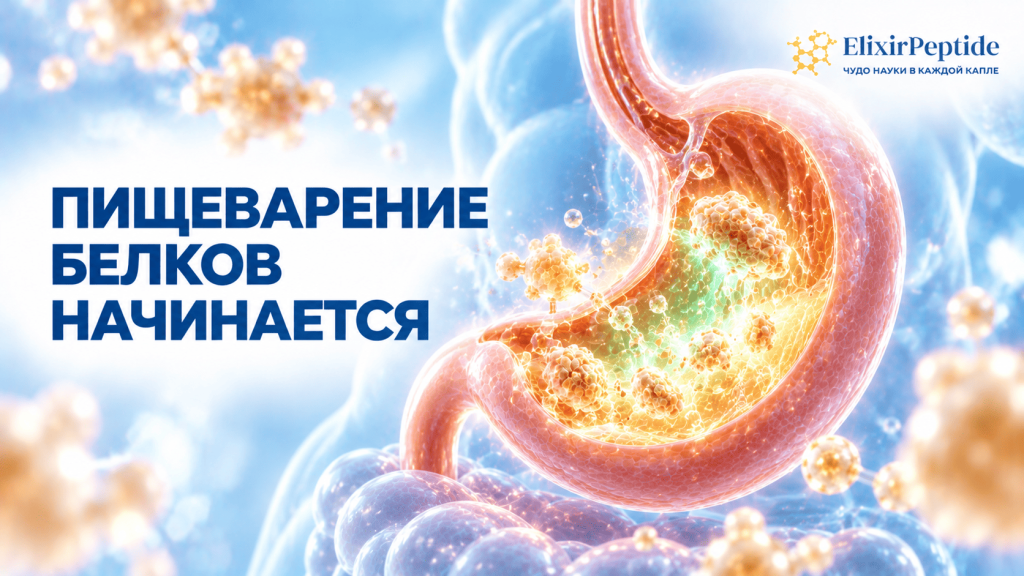 Пищеварение белков_ научная иллюстрация.png Пищеварение белков_ научная иллюстрация.png