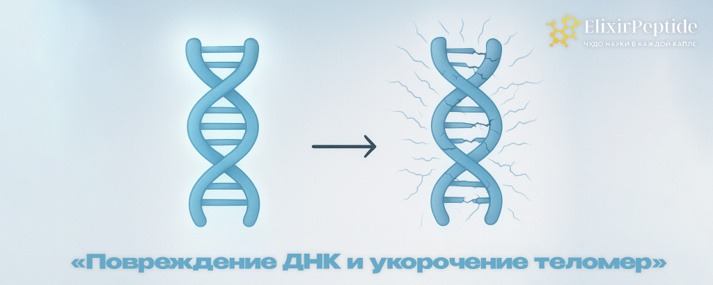 Повреждение ДНК и укорочение теломер .png