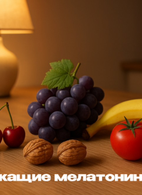 В каких продуктах содержится мелатонин