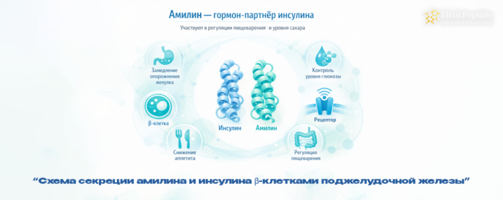 Простое объяснение: зачем организму нужен амилин
