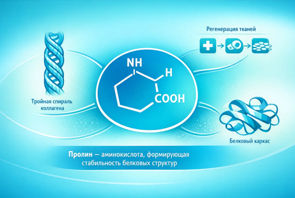 Пролин: функции, источники и значение для здоровья