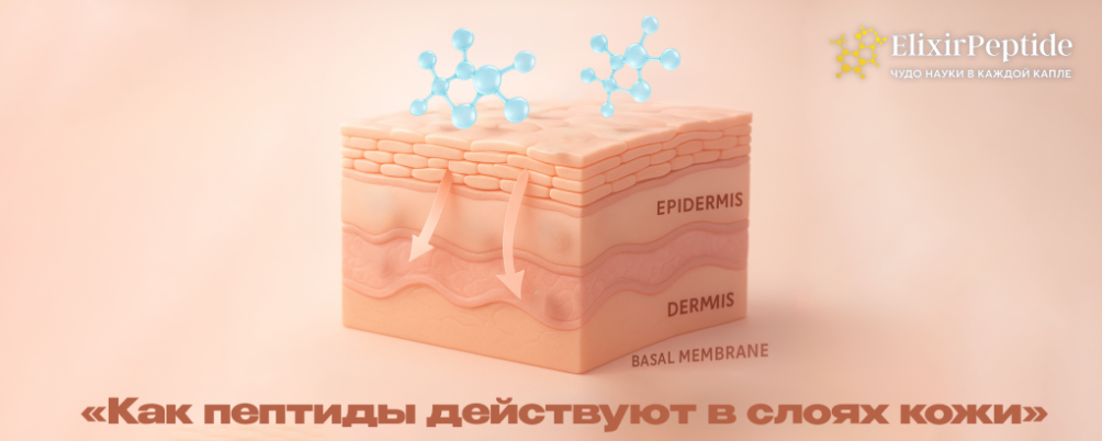 Как пептиды влияют на кожу лица