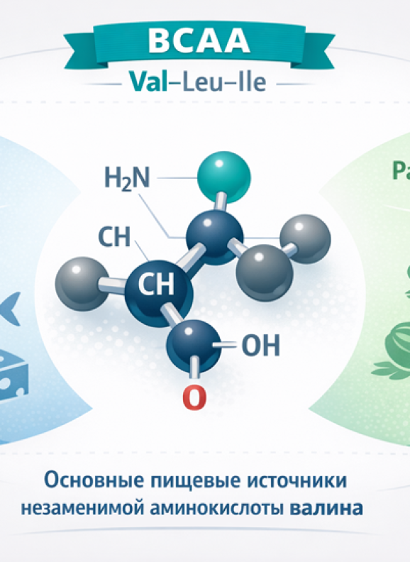 Валин в продуктах питания: где его больше всего